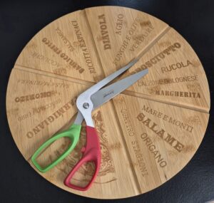 Coffret Pizza Bambou – Version Ciseaux Triangle®