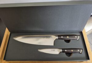 Coffret 2 Couteaux Fukito® Ebène X50 : Élégance et Performance