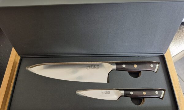 Coffret 2 Couteaux Fukito® Ebène X50 : Élégance et Performance