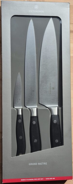 Prestige - Set de 3 Couteaux Forgés Grand Maître Victorinox®
