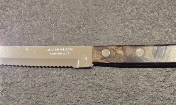 Couteau Steak Tramontina 21 cm – Manche Technobois 🔪