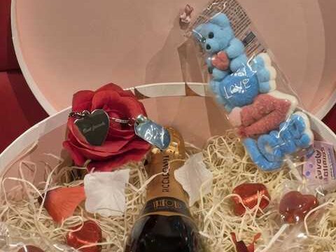 Coffret Collier - Porte-clé spécial Saint Valentin